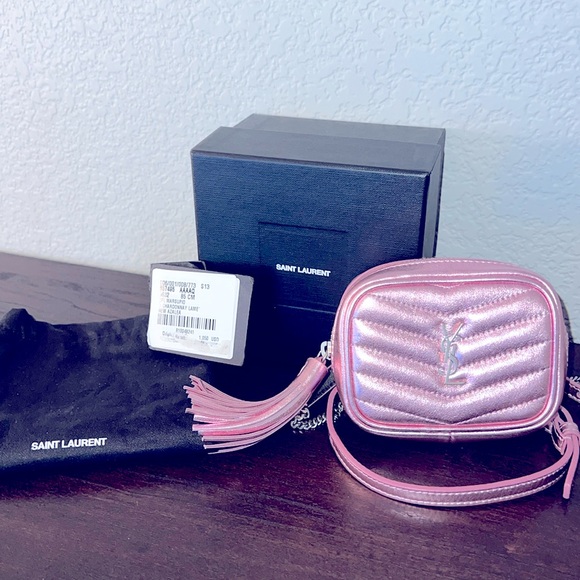 Yves Saint Laurent Handbags - NWT RARE COLOR YSL BABY LOU CAMERA BAG